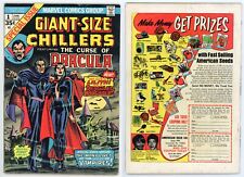 Giant Size Chillers #1 (FN- 5.5) 1st appearance Lilith Dracula Blade 1973 Marvel picture