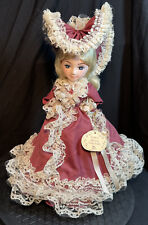 VINTAGE 1970s BRINN’S Musical Collectibles COLLECTIBLE EDITION Musical Doll 15” picture