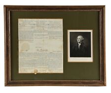 President George Washington Signed Schooner 