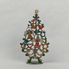 Kuhn Zinn Christmas Tree Holiday Ornament Pewter Germany 5 inch Festive Decor picture