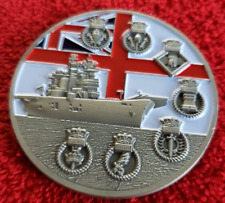 BRITISH ROYAL NAVY VICE ADMIRAL SIR DAVID STEEL COIN USCG ARMY USMC US NAVY picture