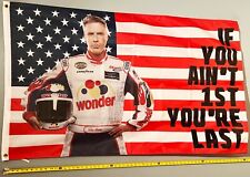 Racing FREE USA SHIP Ricky Bobby Save America Beer Nascar Dale Poster Sign 3x5' picture