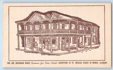 Mobile Alabama AL Postcard The Joe Jefferson House Building 1910 Vintage Antique picture