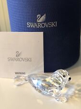 Swarovski Crystal 9100 000 339 Baby Seal SCS 2012 1096748 In Box With Cert picture