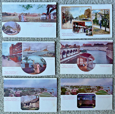 Six Postcards Scenes from Hotel Chamberlin and Fortress Monroe, Virginia picture