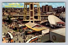 Seattle WA-Washington, Worlds Fair, Industrial Area, Vintage c1962 Postcard picture