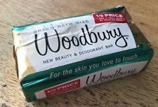 Woodbury Green Bath Size Soap Beauty & Deodorant Bar 50s-60s *Sealed* picture