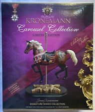 Limited Edition House of Kronemann  Carousel Horse Collectable Edelweiss Trotter picture