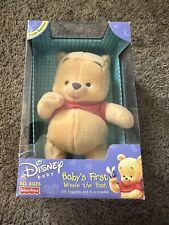 2001 Disney Fisher Price Winnie The Pooh Plush/rattle picture