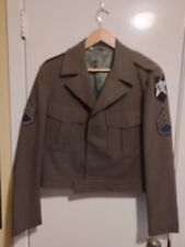 M-1950 wool JACKET OD 2nd INFANTRY Indian PATCH size 40R picture