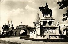 CPA Budapest - Halaszbastya & Szent Istvan Statue HUNGARY (835740) picture