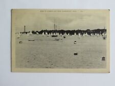 1941 WWI Postcard View Of Harbor And Neck Marblehead MA RPPC Vintage Old  #3940 picture