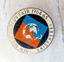 Vintage 1964-65 World's Fair Unisphere Badge 1 1/2