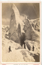 Tairraz, France, Chamonix, Ascension sur le Mont Blanc vintage albumen print, c picture