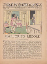 DEW DROPS religious children's weekly Elgin IL 5/16 1937 Marjorie's Record picture
