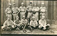 Real Photo Postcard Bloomington, Illinois Baseball Team - circa 1909 picture