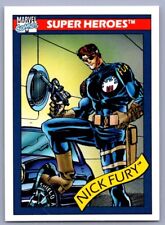 1990 Marvel Universe Nick Fury #5 picture