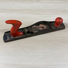 Vintage Antique Stanley No. 62 Low Angle Hand Plane 14” Dirty Rusty Red Handle picture