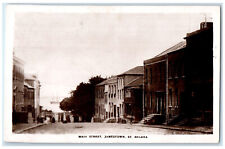 1952 Main Street Jamestown St. Helena Road View Vintage RPPC Photo Postcard picture