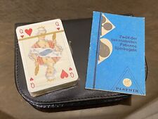 VINTAGE RARE AUSTRIA PIATNIK PLAYING CARDS WITH BOX NOS, 1976's picture