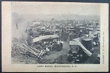 Bonus Army Camp Marks Postcard Anacostia Washington, DC 1932 WWI Veterans picture