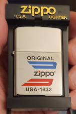 Original Zippo USA-1932 - Mdl 250 Open Box Still Sealed on Back picture