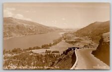 RPPC Rowena Point Columbia River Highway Oregon Postcard B42 picture
