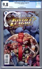 Convergence Justice League #1  Zatanna Supergirl Mera  1st Print  CGC 9.8 picture