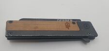 GERBER Quadrant Bamboo Flipper Cleaver Folding Pocket Knife 4660321A picture