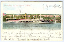Steamer Albany Hudson River Day Line Postcard B580 picture