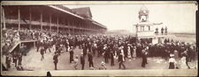 Photo:1902 Panoramic: The home stretch,the Suburban, Horse Racing picture
