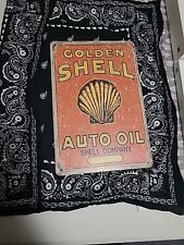 Golden SHELL Auto Oil Shell Company, Garage Reproduction METAL SIGN - 8