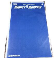 MIGHTY MORPHIN #5 BLUE SKETCH COVER VARIANT NM+ 2021 BOOM STUDIOS picture