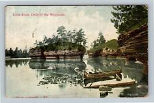 Dells The Wisconsin WI, Lone Rock, Wisconsin Vintage Postcard picture