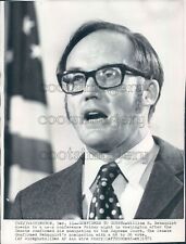 1971 Press Photo US Supreme Court Justice William Rehnquist picture