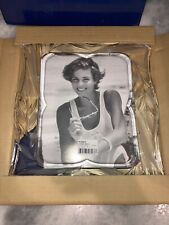 BRAND NEW Mikasa Island Breeze Heavy Crystal Picture Frame 8