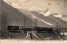 CPA CHAMONIX - Electric Railway and Mont Blanc (213467) picture