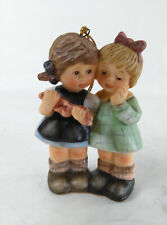 1999 Goebel Figurine Two Little Girls 3 Inches picture