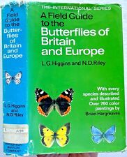 1970 1st Higgins/Riley FIELD GUIDE to BUTTERFLIES of BRITAIN/EUROPE 380pp SUPER picture