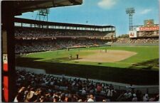 1960s ST. LOUIS MO Postcard BUSCH STADIUM Field Interior View Cardinals Baseball picture