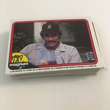 Magnum PI Complete Trading Card Set 1982 - 66 Cards Universal City Studios picture