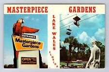 Lake Wales FL-Florida, Masterpiece Gardens, Antique, Vintage Postcard picture