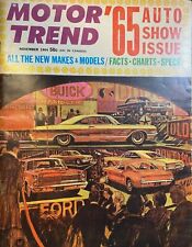 Motor Trend Magazine November 1964 Auto Show Issue  picture