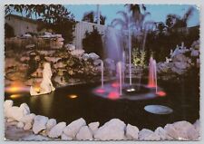 Webb's City Jungle Nursery Fountain St Petersburg FL Florida Postcard 1980 picture