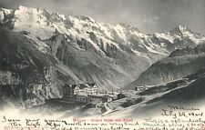 Vintage Postcard 1930's Murren Grand Hotel Des Alpes Murren Bern Switzerland picture