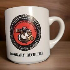Vintage 9th Marine Corps District USMC Coffee/tea Cup Mug - Honorary Recruiter,  picture