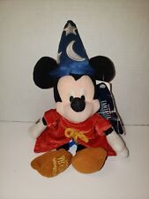 Walt Disney Fantasia 2000 Sorcerer Mickey Mouse Bean Bag Plush W/ Tags-wizard picture