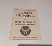 Combat Air Forces of World War II Army AAF 5th-20th Air Force Booklet 1940s WWII picture