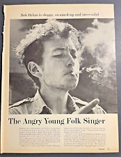 1964 Musician Bob Dylan Angry Young Folk Singer picture