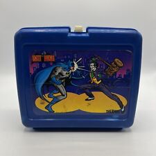 Vintage Batman And Joker Plastic Lunch Box by Thermos 1982 DC Comics Nostalgia picture